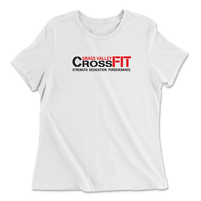Grass Valley CrossFit Standard Womens - Relaxed Jersey T-Shirt