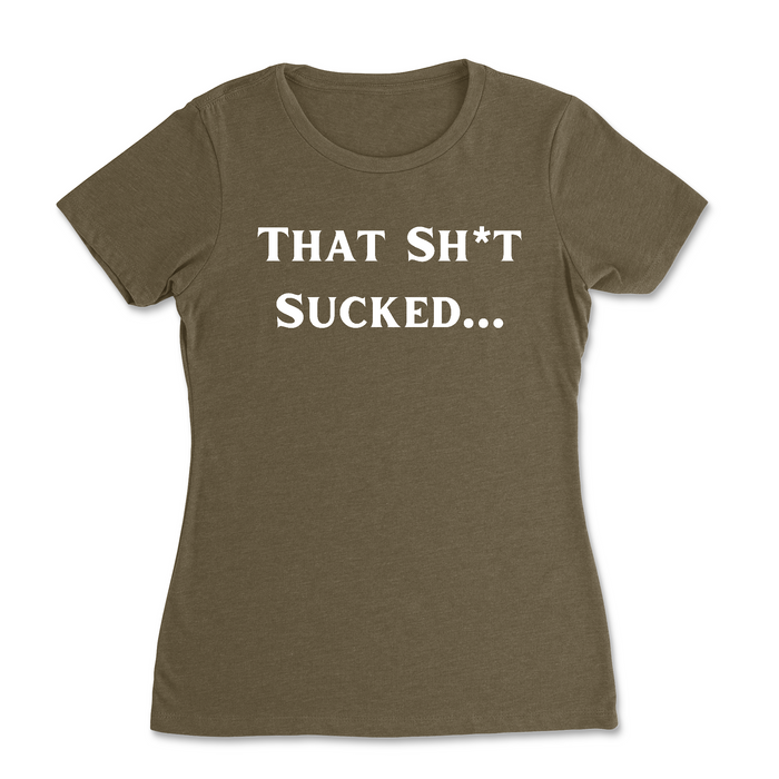 CrossFit Convergence That Sh*t Sucked Womens - T-Shirt