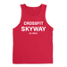 Mens 2X-Large RED Tank Top
