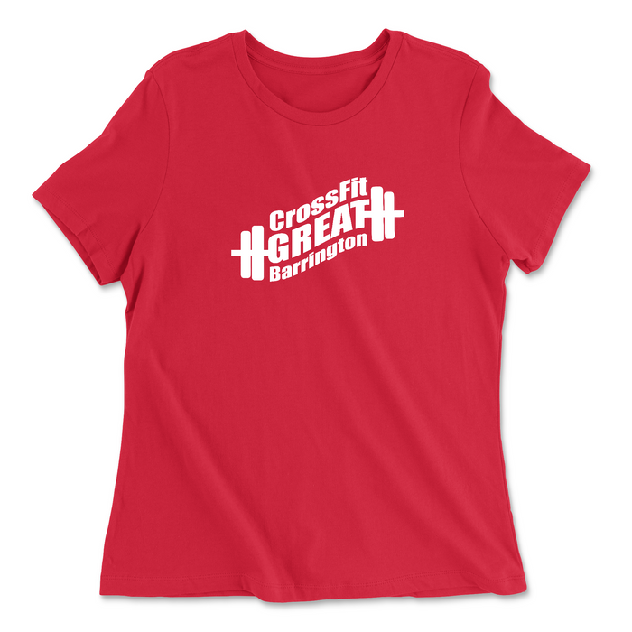 CrossFit Great Barrington Stronger Than Yesterday Womens - Relaxed Jersey T-Shirt