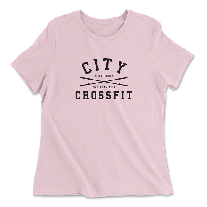 The City CrossFit Athletic Womens - Relaxed Jersey T-Shirt