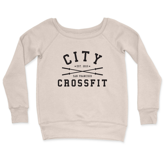The City CrossFit Athletic Womens - CrewNeck