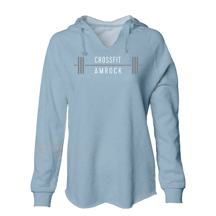 CrossFit AMROCK Barbell Gray Womens - Hoodie