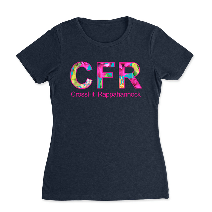 CrossFit Rappahannock Tropical Womens - T-Shirt