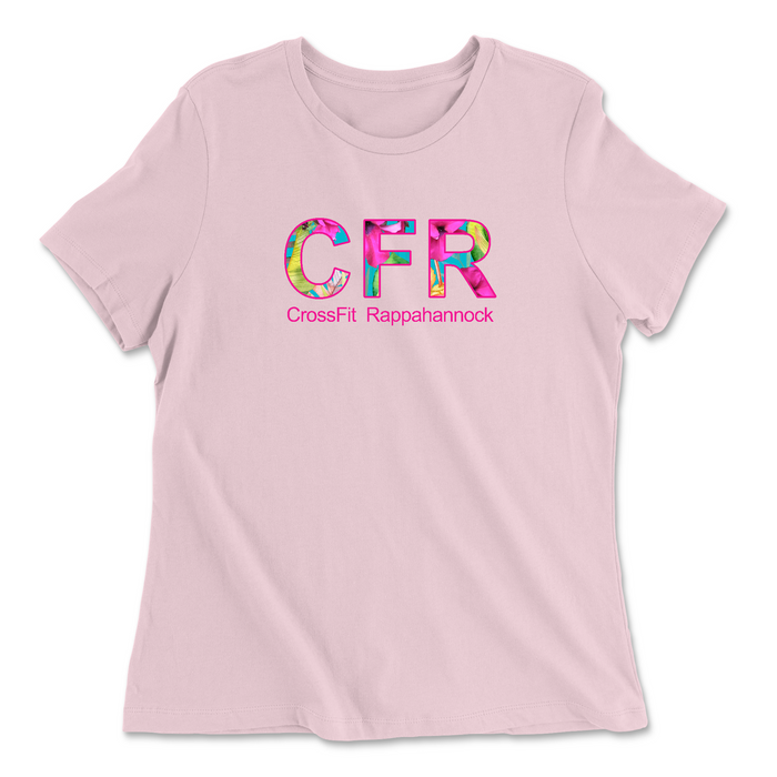 CrossFit Rappahannock Tropical Womens - Relaxed Jersey T-Shirt