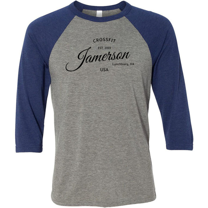 Jamerson CrossFit - 100 - Insignia 7 - Men's Baseball T-Shirt