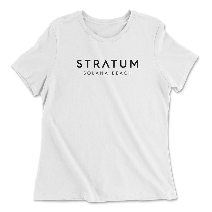 Stratum Fitness Solana Beach Womens - Relaxed Jersey T-Shirt
