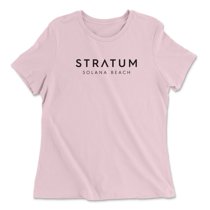 Stratum Fitness Solana Beach Womens - Relaxed Jersey T-Shirt