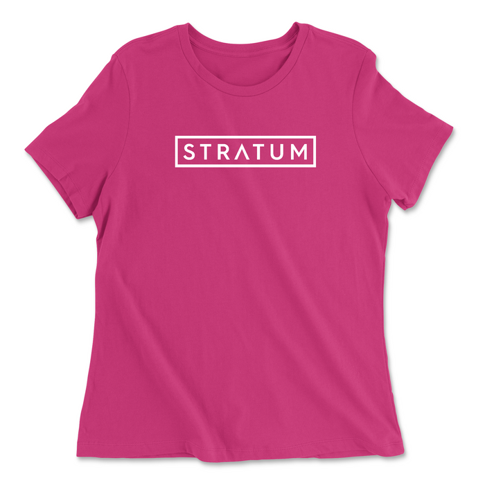 Stratum Fitness Box Womens - Relaxed Jersey T-Shirt