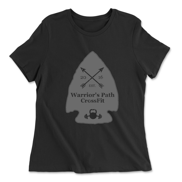 Warrior's Path CrossFit Gray Womens - Relaxed Jersey T-Shirt