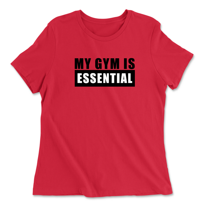 CrossFit Italian Village My Gym Is Essential Womens - Relaxed Jersey T-Shirt