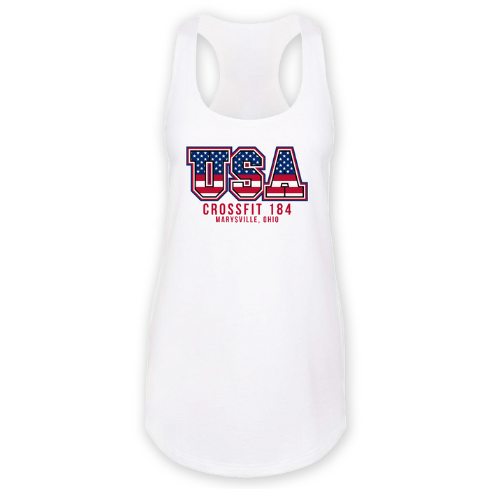 CrossFit 184 USA Womens - Tank Top