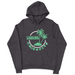 Mens 2X-Large CHARCOAL_HEATHER Hooded T-Shirt