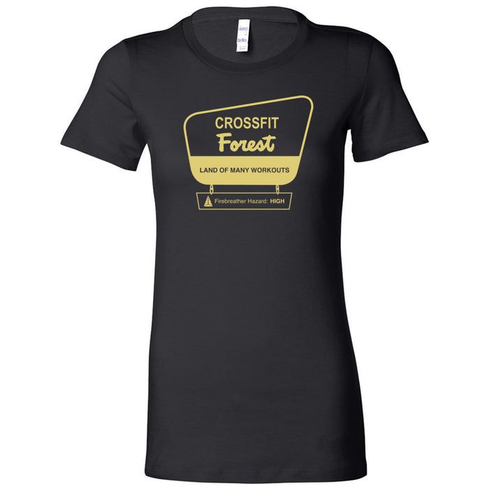 CrossFit Forest - 100 - Parks - Women's T-Shirt