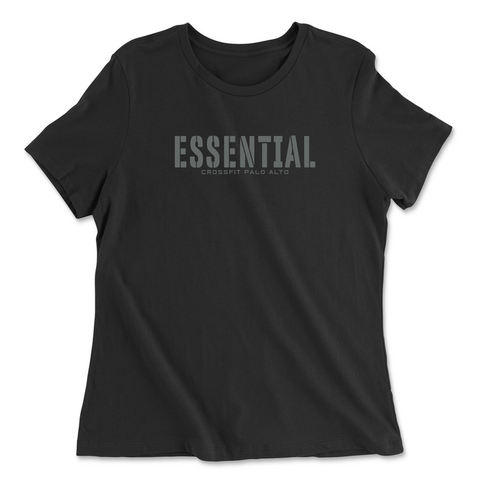 CrossFit Palo Alto Essential Womens - Relaxed Jersey T-Shirt