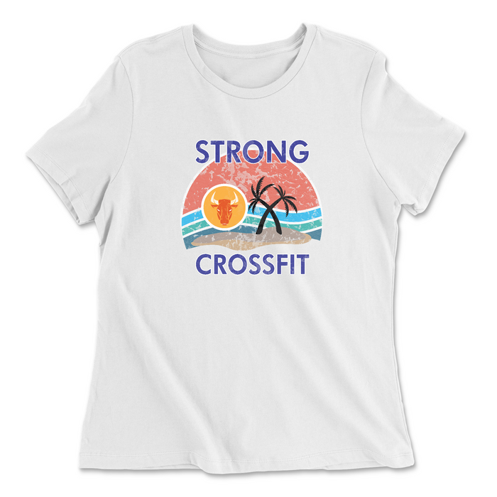 Strong Ox CrossFit Summer 2 Womens - Relaxed Jersey T-Shirt