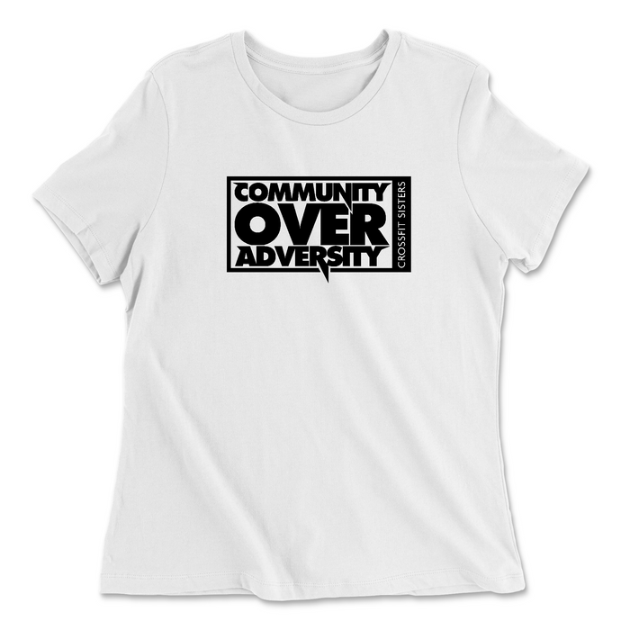 CrossFit Sisters Community Womens - Relaxed Jersey T-Shirt