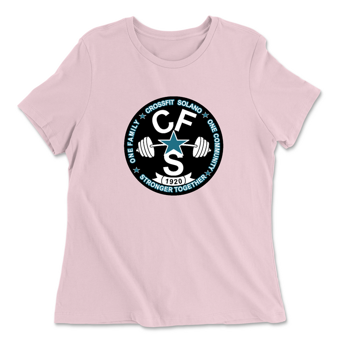 CrossFit Solano Standard Womens - Relaxed Jersey T-Shirt