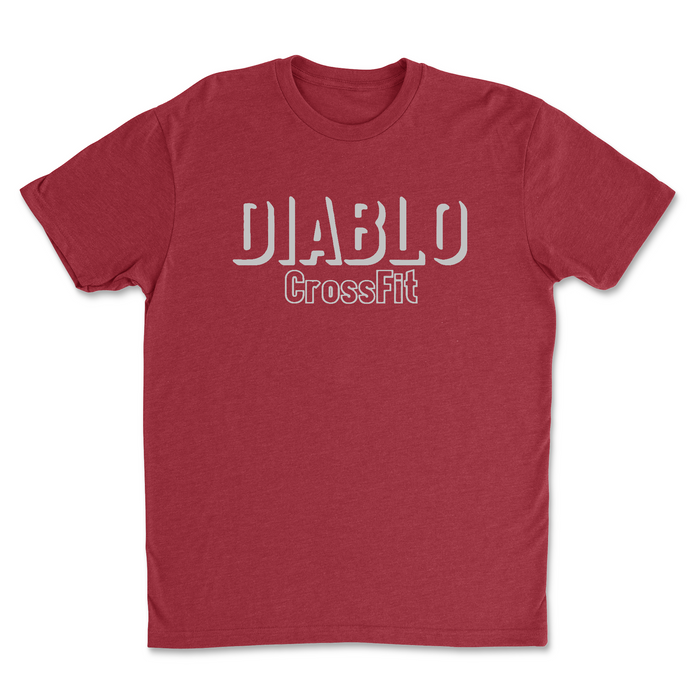 Diablo CrossFit Gray Mens - T-Shirt