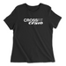 Womens 2X-Large BLACK Relaxed Jersey T-Shirt