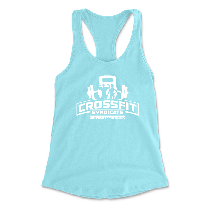 CrossFit Syndicate One Color White Womens - Tank Top