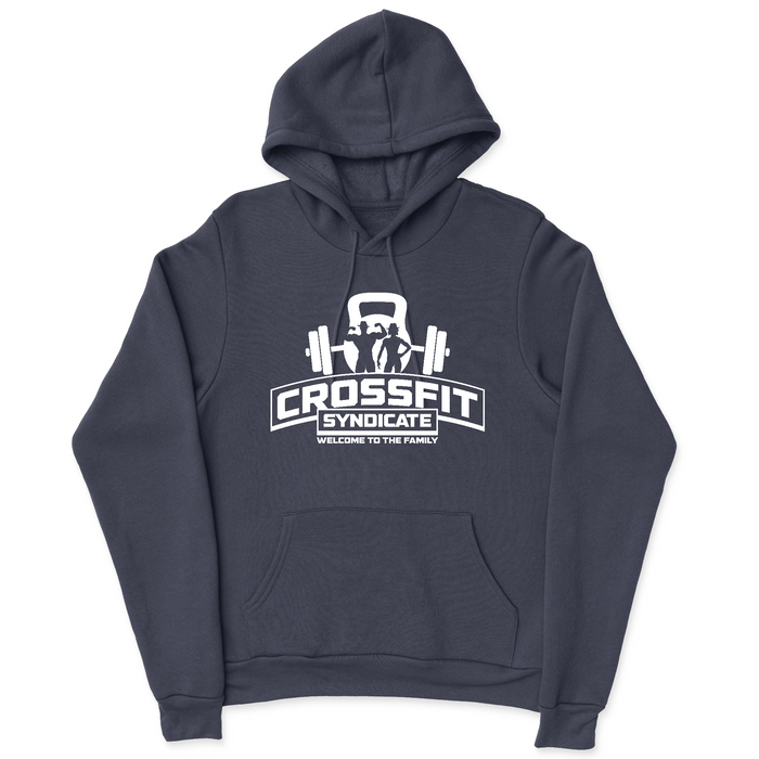 CrossFit Syndicate One Color White Mens - Hoodie