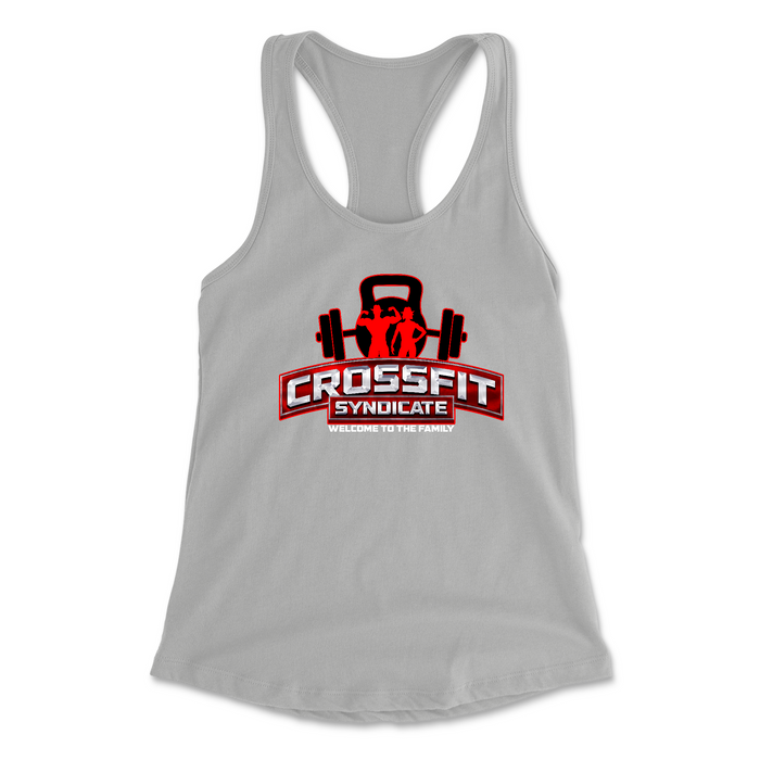 CrossFit Syndicate White Womens - Tank Top