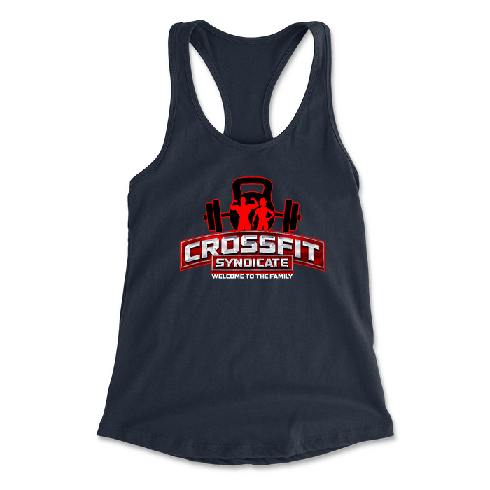 CrossFit Syndicate White Womens - Tank Top