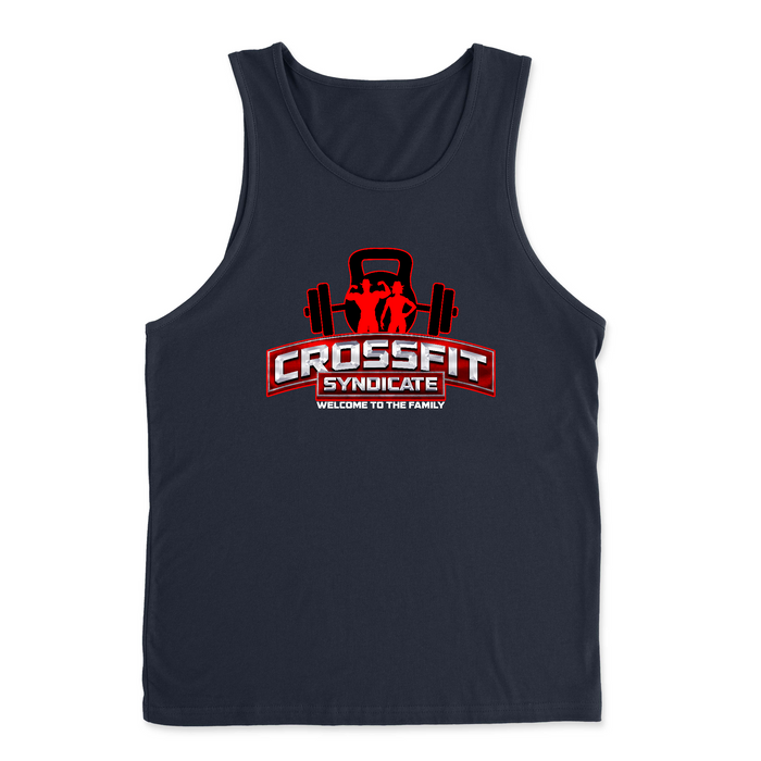 CrossFit Syndicate White Mens - Tank Top