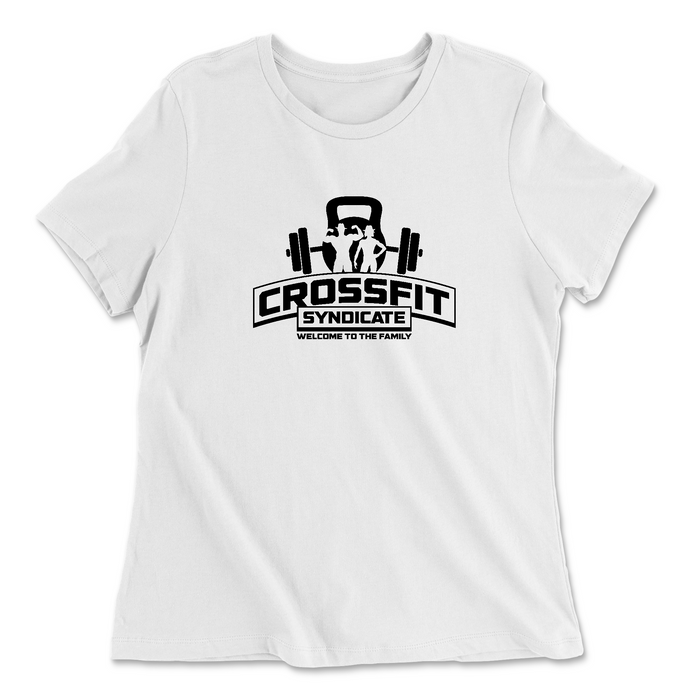 CrossFit Syndicate One Color Womens - Relaxed Jersey T-Shirt