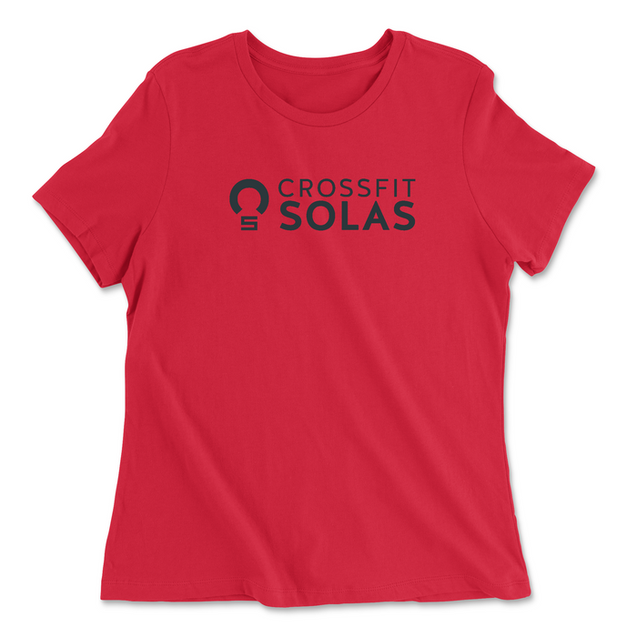 CrossFit Solas Steel Womens - Relaxed Jersey T-Shirt