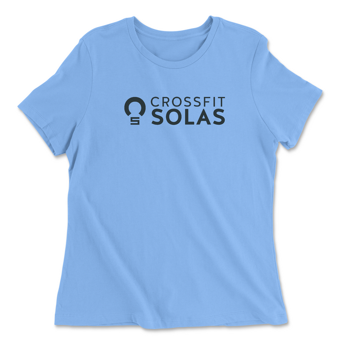 CrossFit Solas Steel Womens - Relaxed Jersey T-Shirt