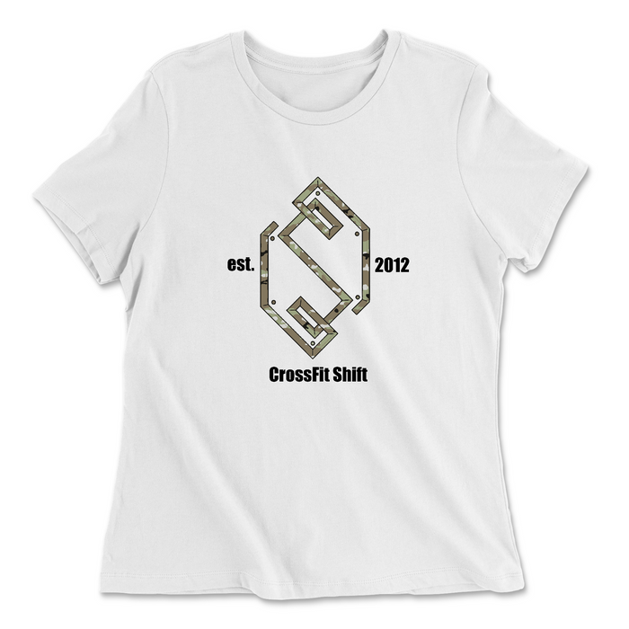 CrossFit Shift Camo Womens - Relaxed Jersey T-Shirt