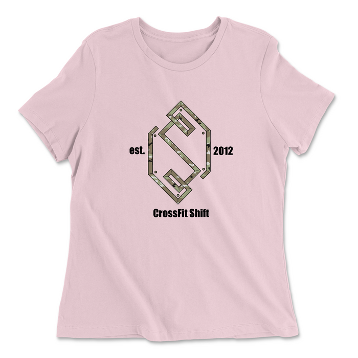 CrossFit Shift Camo Womens - Relaxed Jersey T-Shirt