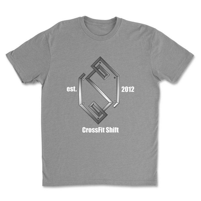 CrossFit Shift Standard White Mens - T-Shirt