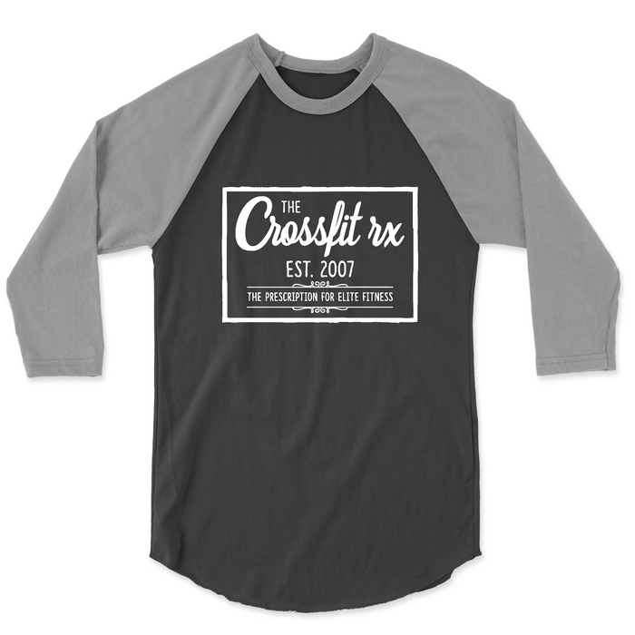CrossFit RX Old Style (White) Mens - 3/4 Sleeve