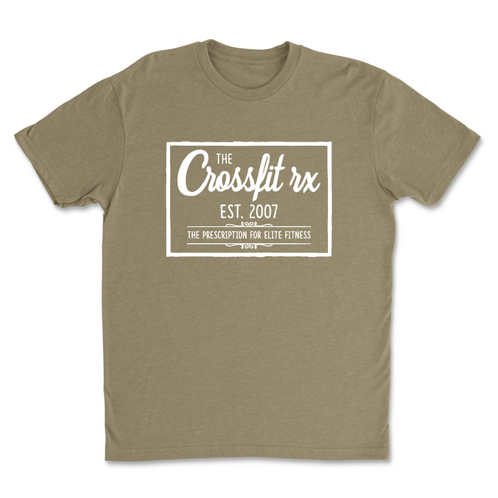 CrossFit RX Old Style (White) Mens - T-Shirt