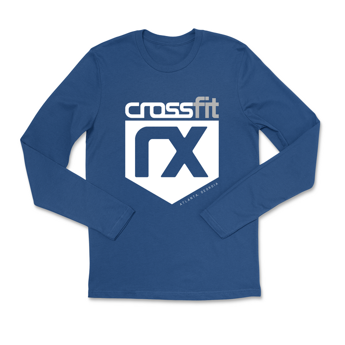 CrossFit RX White Shield Mens - Long Sleeve