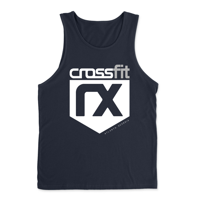 CrossFit RX White Shield Mens - Tank Top