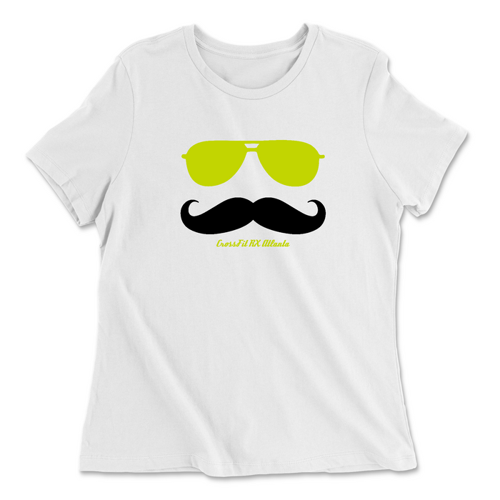 CrossFit RX Mustache Womens - Relaxed Jersey T-Shirt
