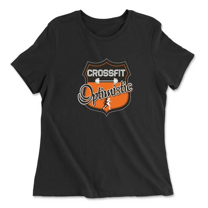 CrossFit Optimistic Crest Womens - Relaxed Jersey T-Shirt