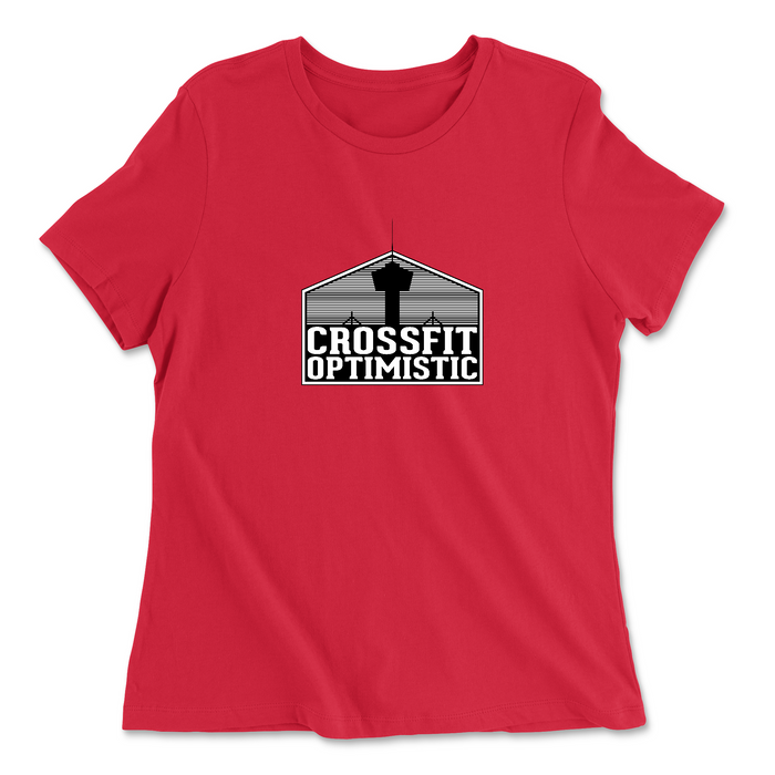 CrossFit Optimistic Tower Womens - Relaxed Jersey T-Shirt