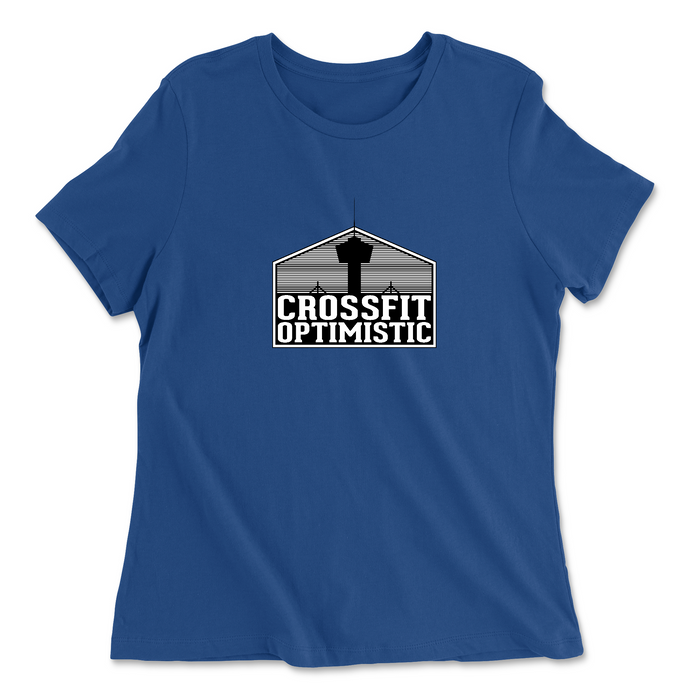 CrossFit Optimistic Tower Womens - Relaxed Jersey T-Shirt
