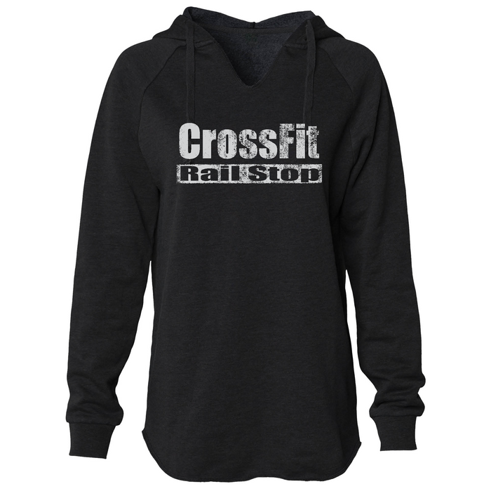 CrossFit Rail Stop Distressed Womens - Hoodie