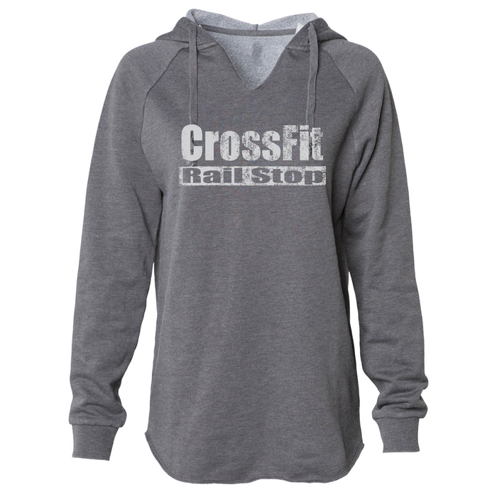 CrossFit Rail Stop Distressed Womens - Hoodie