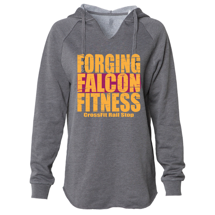 CrossFit Rail Stop Forging Falcon Womens - Hoodie