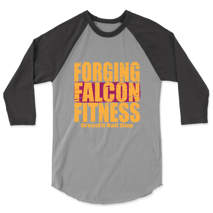 CrossFit Rail Stop Forging Falcon Mens - 3/4 Sleeve