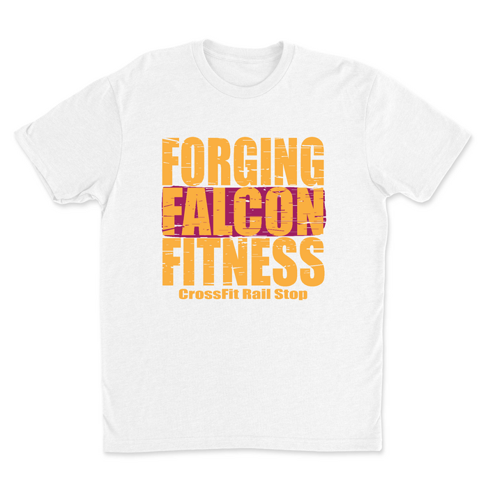 CrossFit Rail Stop Forging Falcon Mens - T-Shirt