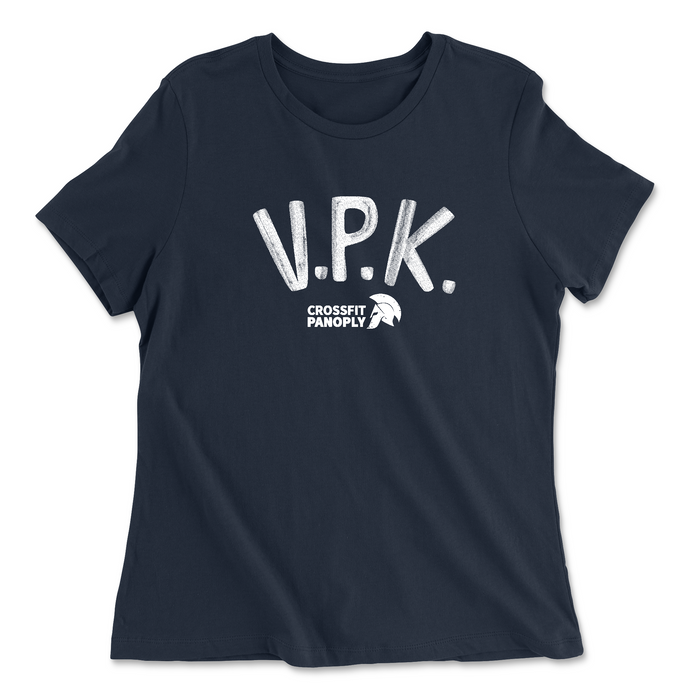 CrossFit Panoply VPK White Womens - Relaxed Jersey T-Shirt