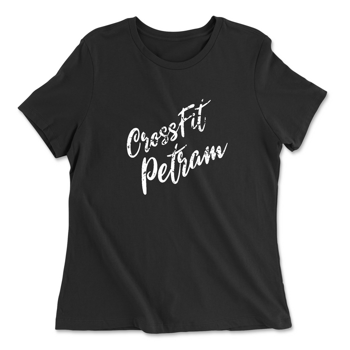CrossFit Petram Cursive Womens - Relaxed Jersey T-Shirt